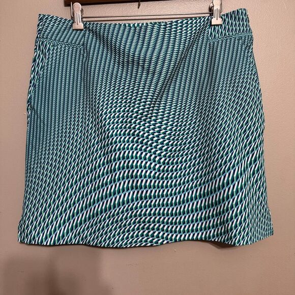 EP Pro women’s Golf skort size 14 teal and blues - Picture 1 of 7